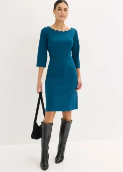 Robe fourreau en jersey milano