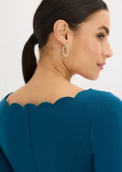 Robe fourreau en jersey milano