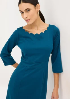 Robe fourreau en jersey milano