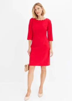 Robe fourreau en jersey milano