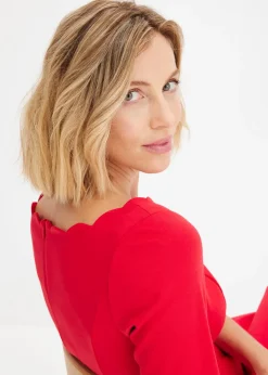 Robe fourreau en jersey milano