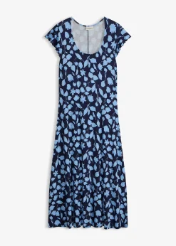 Robe imprimée en jersey viscose