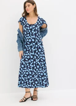 Robe imprimée en jersey viscose