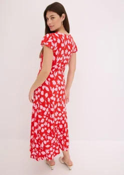Robe imprimée en jersey viscose