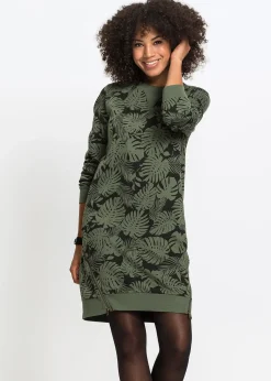 Robe imprimée en molleton