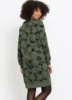 Robe imprimée en molleton