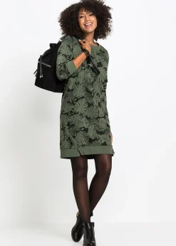 Robe imprimée en molleton