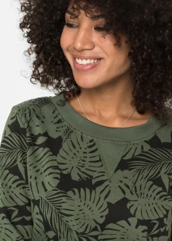 Robe imprimée en molleton