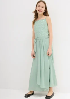 Robe longue à sequins