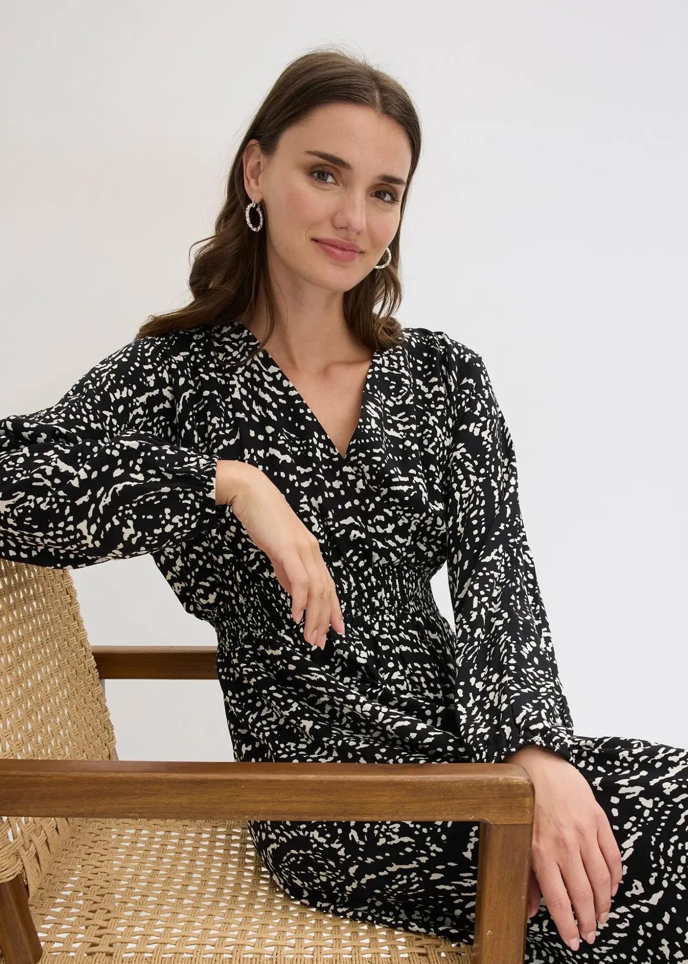 Robe longue 100% viscose