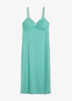 Robe longue au décolleté plongeant