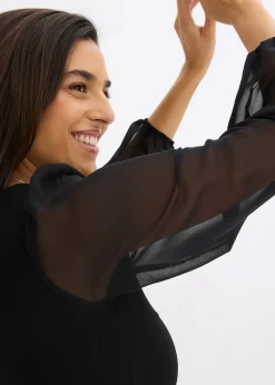 Robe longue avec application strass