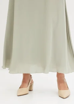 Robe longue avec dentelle