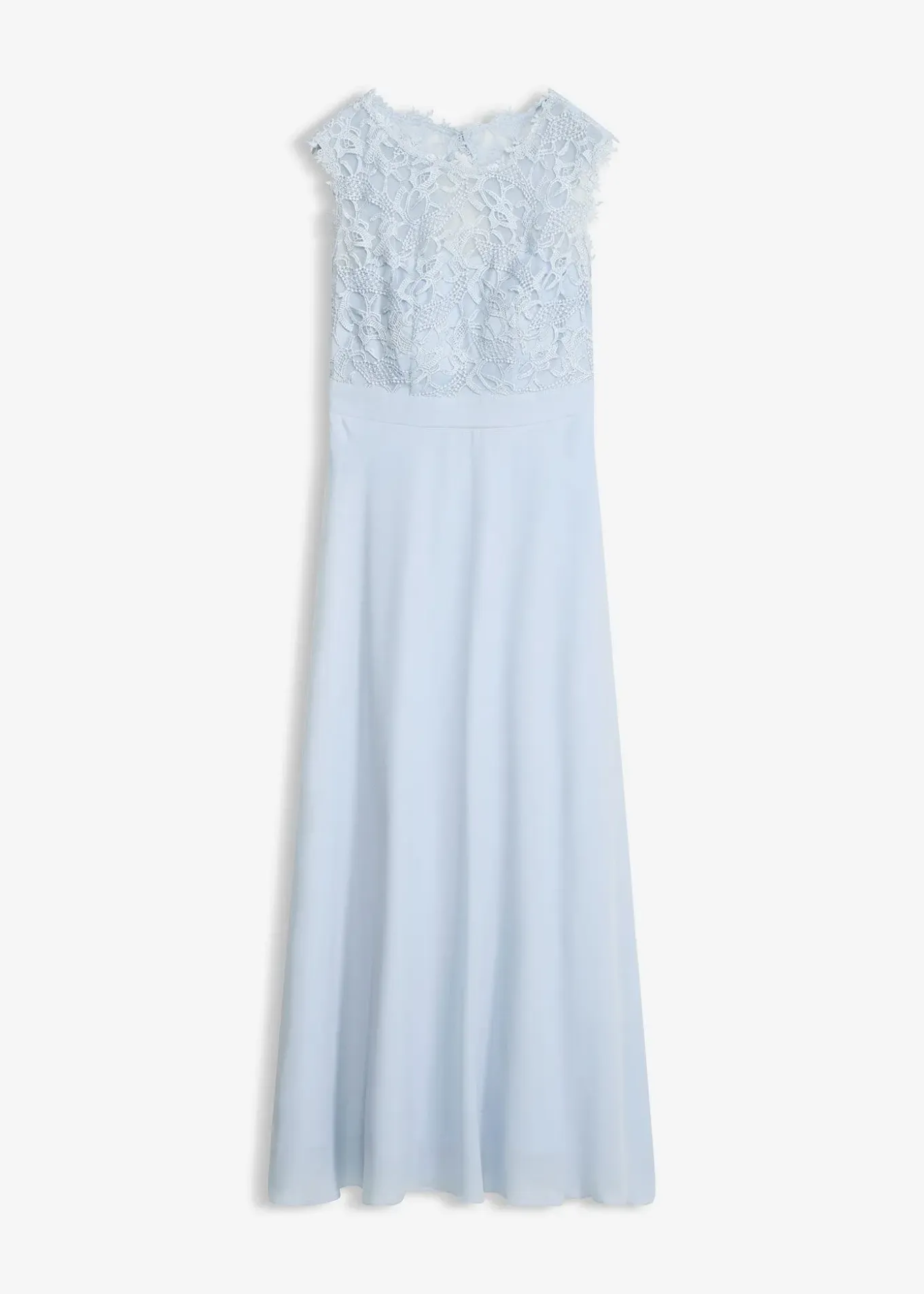 Robe longue avec dentelle