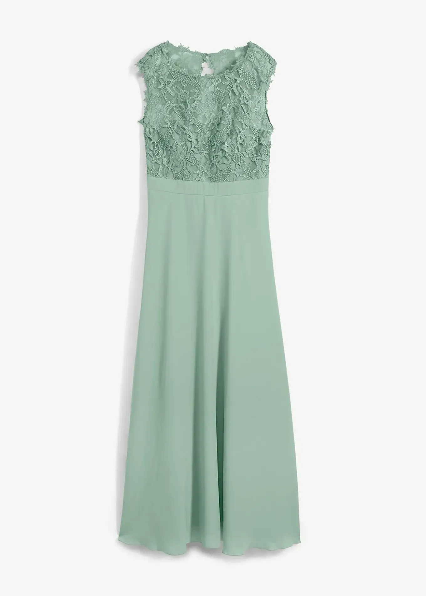 Robe longue avec dentelle