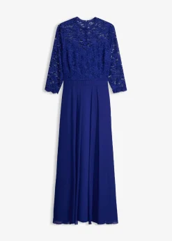 Robe longue avec dentelle