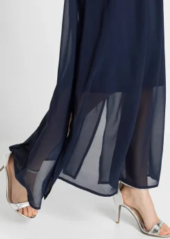 Robe longue avec strass