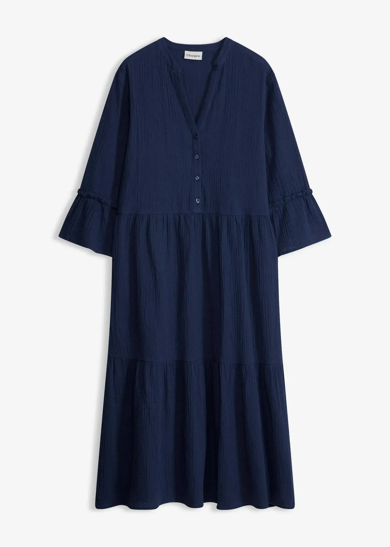 Robe longue en gaze de coton douce