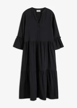 Robe longue en gaze de coton douce