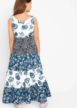 Robe longue en jersey 100% coton