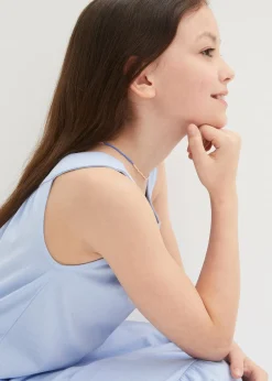 Robe longue en jersey 100% coton