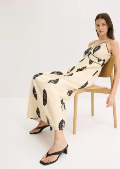 Robe longue en lin majoritaire