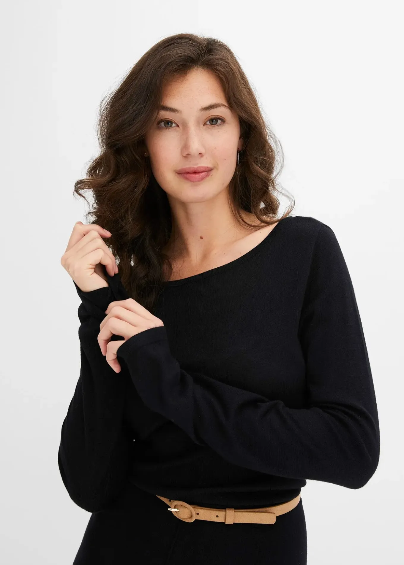 Robe longue en maille