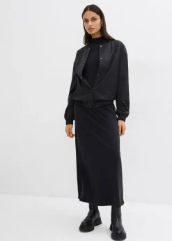 Robe longue en matière douce