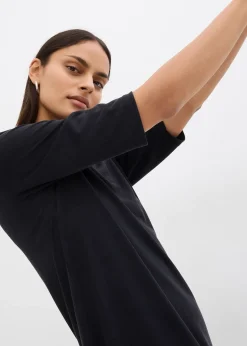 Robe longue en matière douce