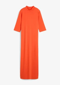 Robe longue en matière douce