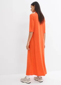 Robe longue en matière douce