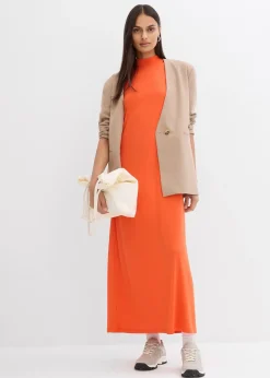 Robe longue en matière douce