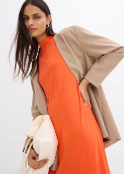 Robe longue en matière douce