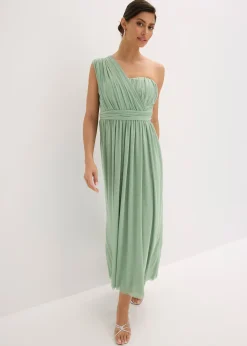 Robe longue en mesh, avec plusieurs façons de la porter