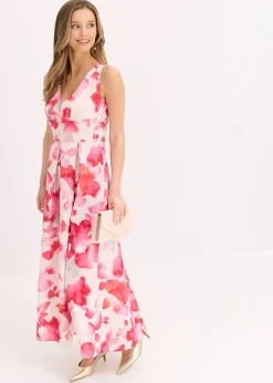 Robe longue en satin brillant