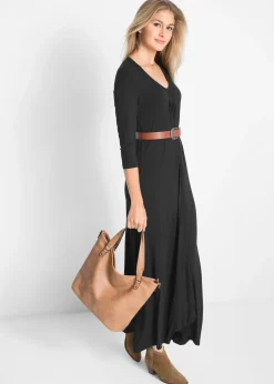 Robe longue en viscose