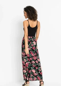 Robe longue en viscose