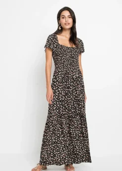 Robe longue en viscose