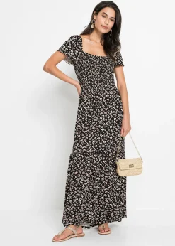 Robe longue en viscose