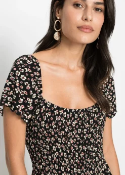 Robe longue en viscose