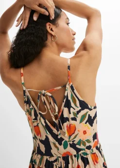 Robe longue en viscose douce et extensible