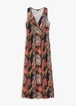 Robe longue en viscose douce et extensible