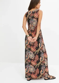 Robe longue en viscose douce et extensible