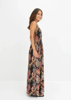 Robe longue en viscose douce et extensible