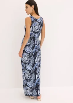 Robe longue en viscose douce et extensible