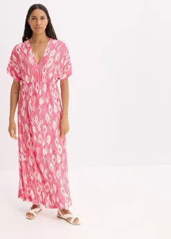 Robe longue en viscose douce et extensible