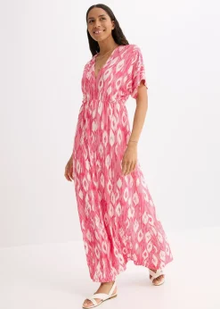 Robe longue en viscose douce et extensible