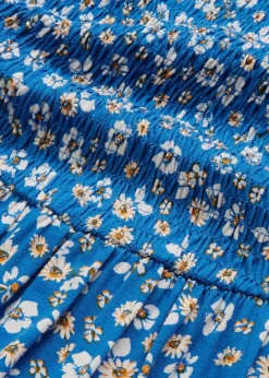 Robe longue en viscose extensible