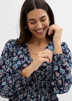 Robe longue en viscose fluide