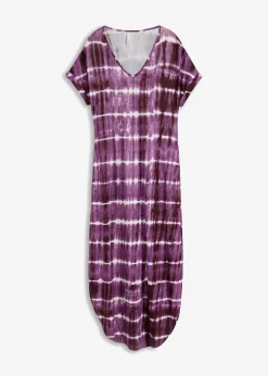 Robe longue en viscose fluide